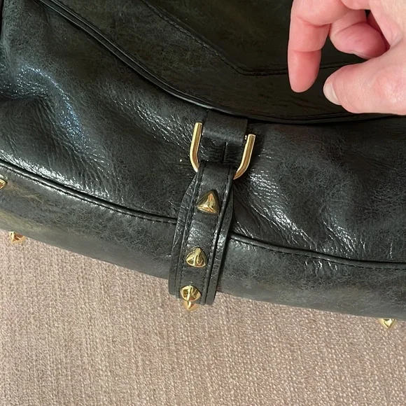 Botkier black leather shoulder bag - Picture 4 of 5